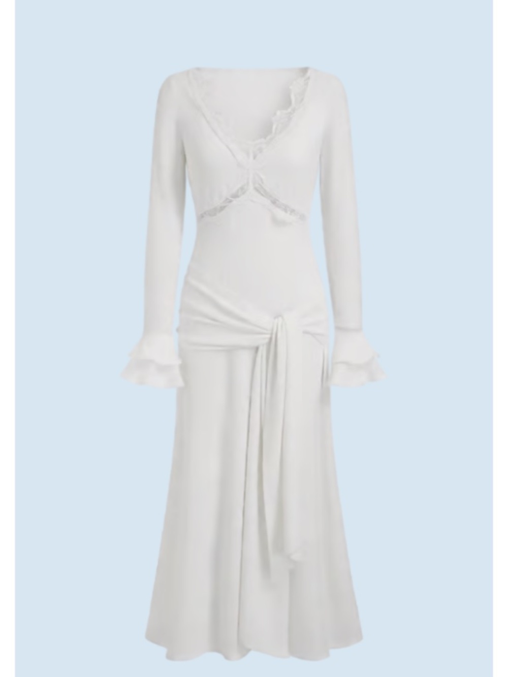 Boho Bachelorette Bridal Dress